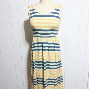 Dusen Dusen Stripe Midi Dress